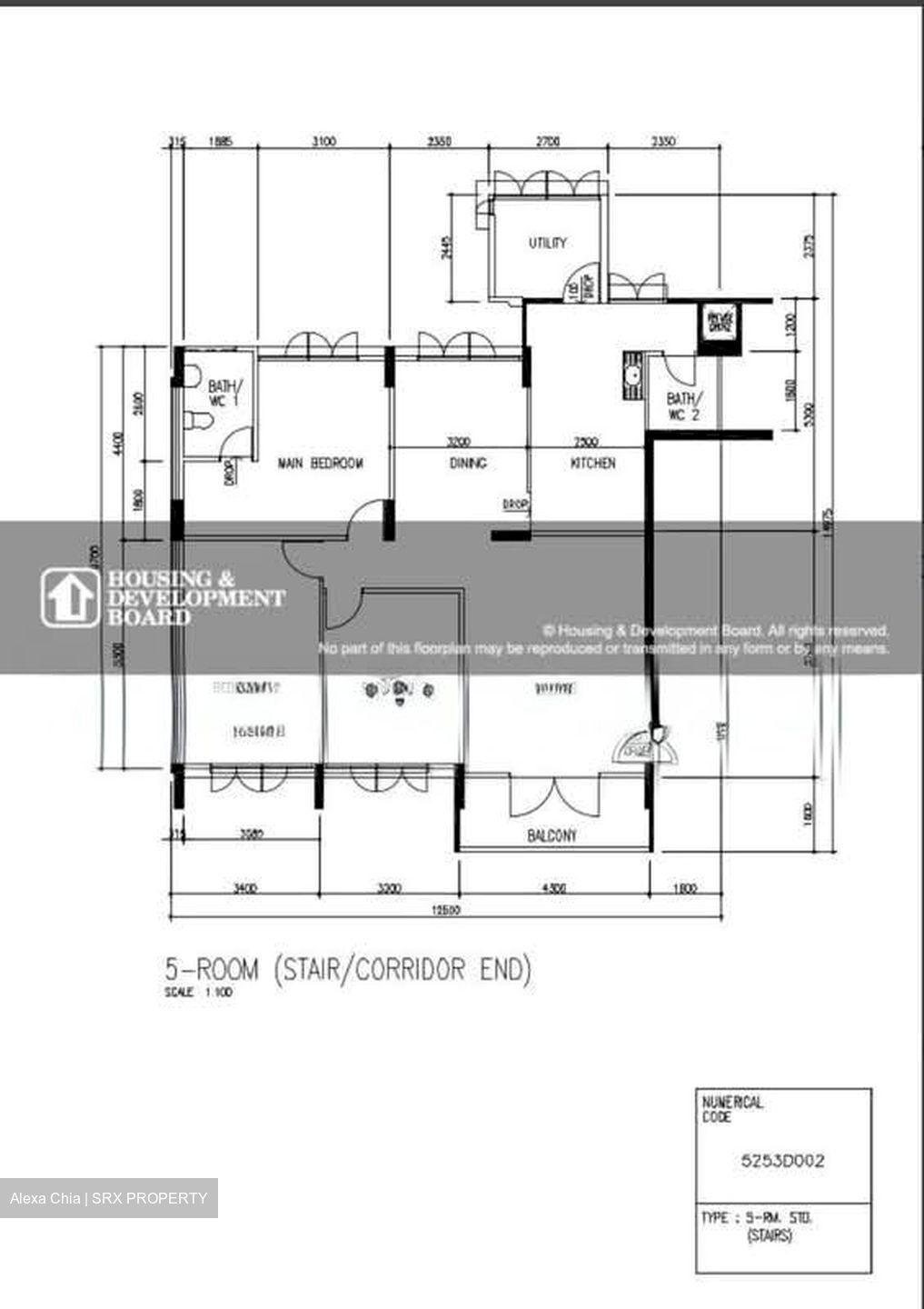 Blk 305 Teck Ghee Vista (Ang Mo Kio), HDB 5 Rooms #576811151